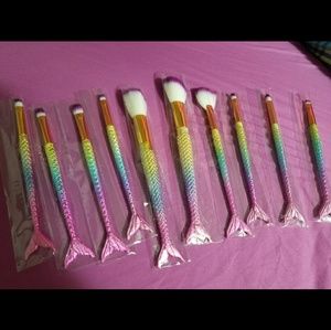 Mermaid Make Up Brushes